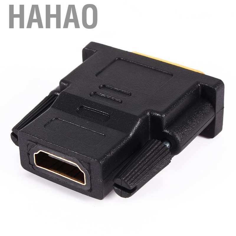 Hot sale Hahao Converter For Digital HDTV LCD DVI 24+1 Male to HDMI Female PC Cable Adapter