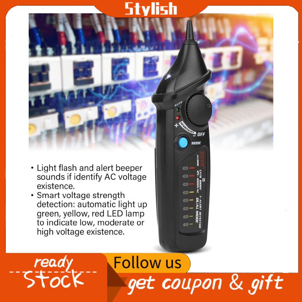 Bút thử điện BSIDE avd06 ac12-1000v