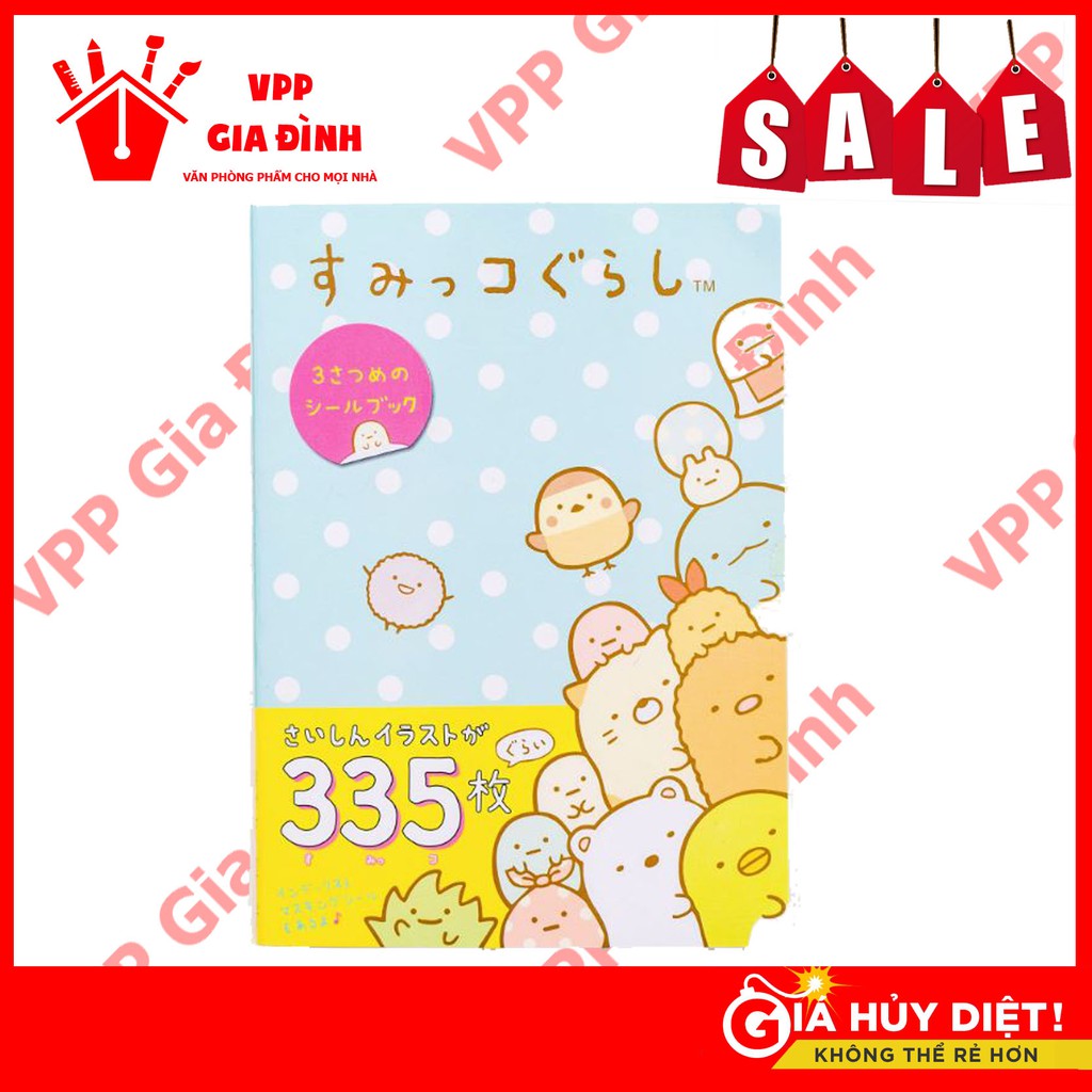 Sổ Tay Sticker Nhãn Dán Trang Trí Nhật Ký Kế Hoạch Kawaii Nhật Bản