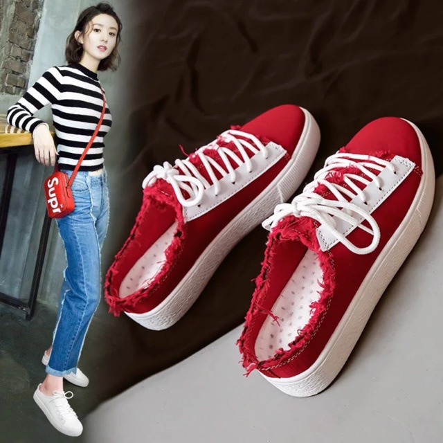 Giày lười nữ về