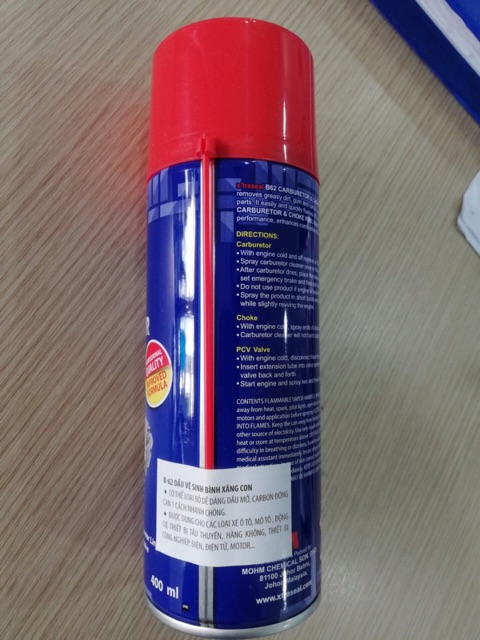 Dầu Vệ Sinh Bình Xăng Con B62