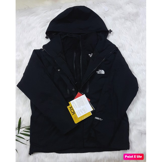 Áo khoác 3 lớp The North Face xuất khẩu chính hãng. Chống thấm nước 100%. lớp 3 lót nỉ tháo rời.