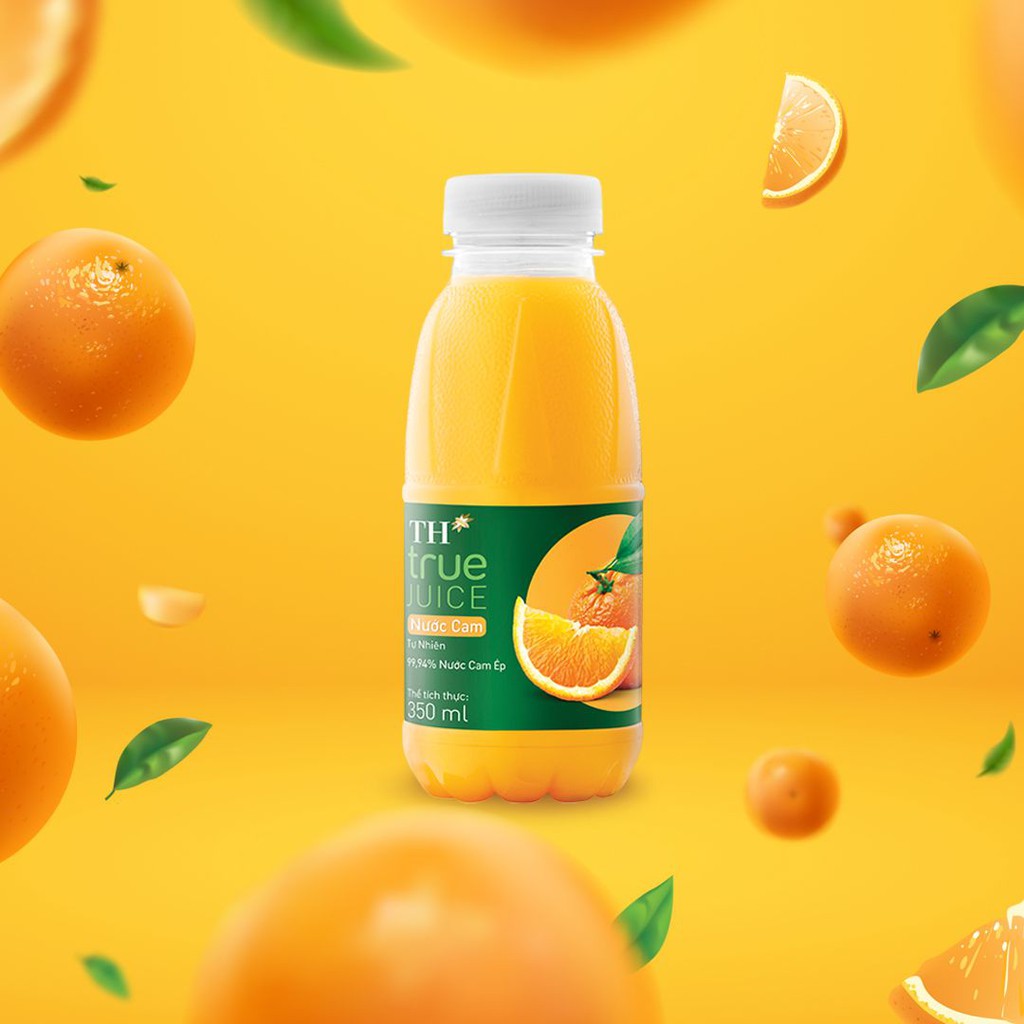 Nước Ép Cam TH True Juice 350ML