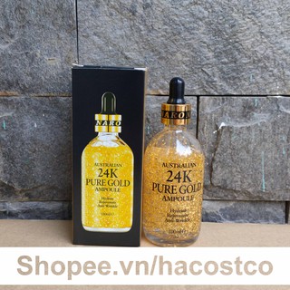 Serum dưỡng da  Vảy vàng Naro Australian 24K Pure Gold Ampoule 100ml Của Úc - Serum Vảy vàng 24k Naro