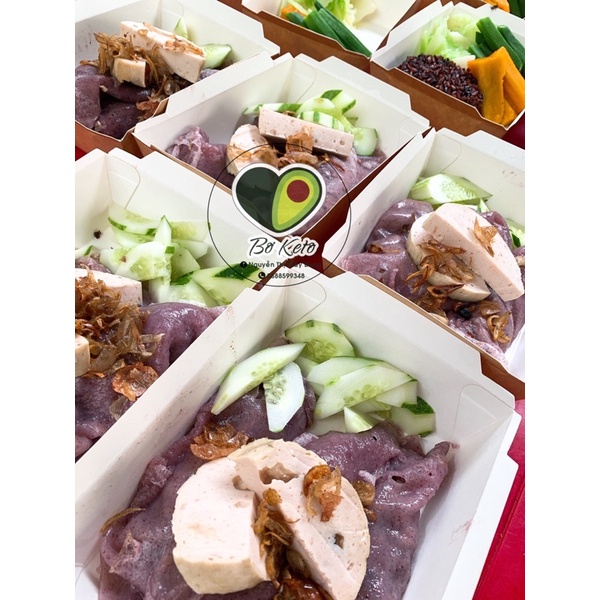 Bột bánh cuốn gạo lứt