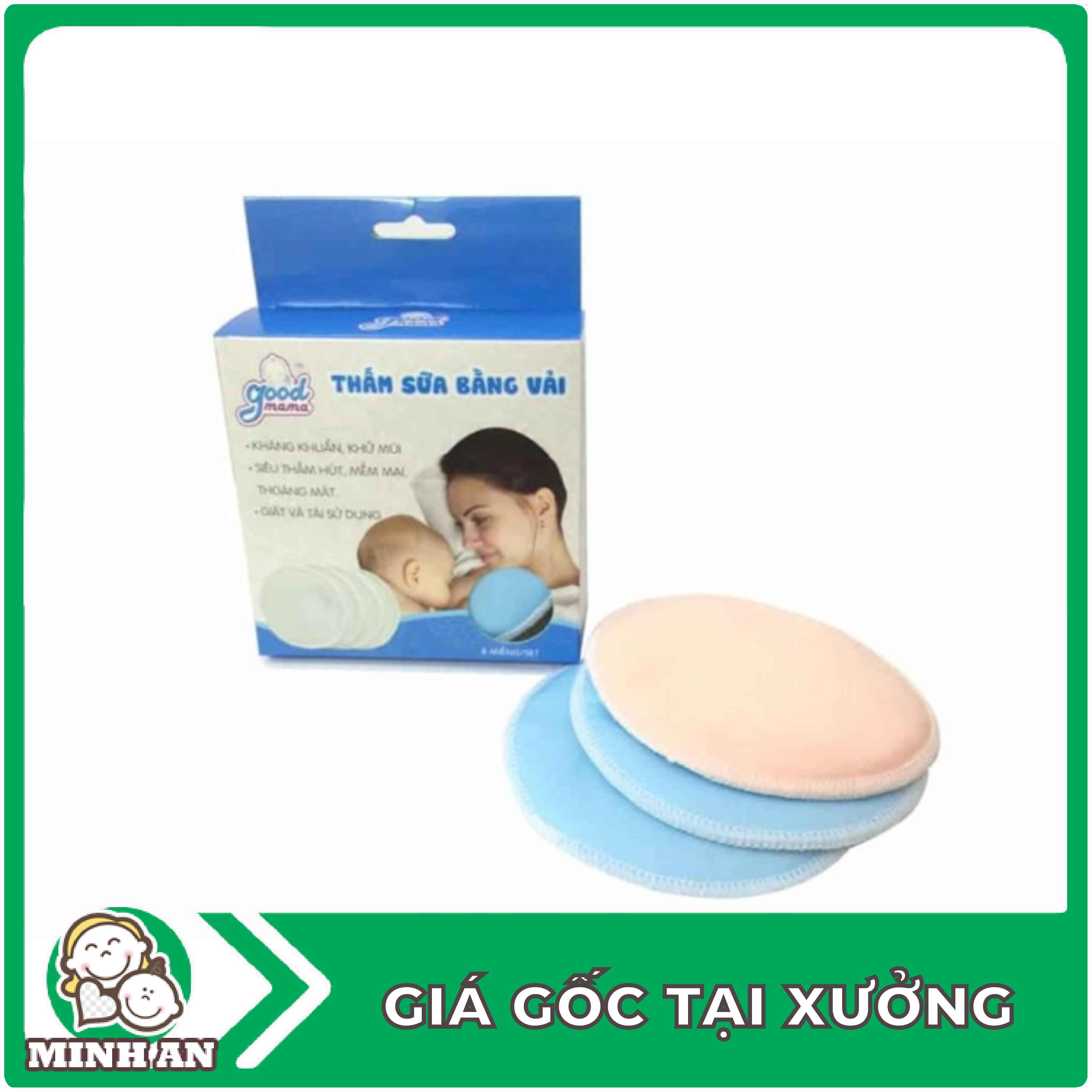 Miếng lót thấm sữa Goodmama 8 miếng dùng nhiều lần - An toàn , tiện lợi #2