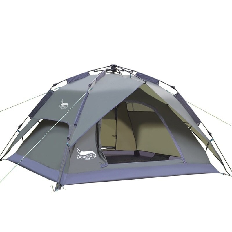 Lều cắm trại tự bung 2 lớp 3-4 người Desert&Fox DF-S022 Automatic Tent