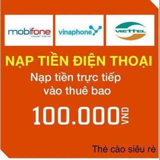 Thẻ cào vinaphone 100k