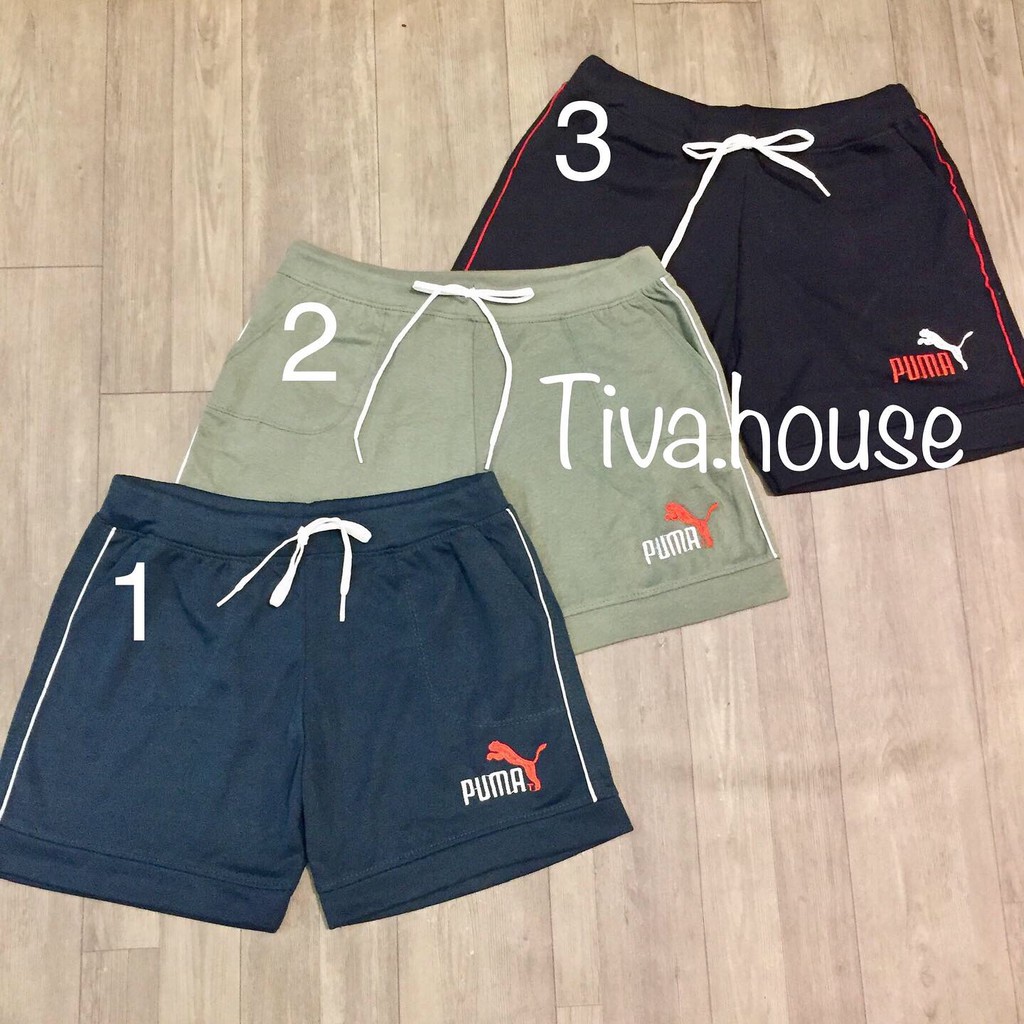 Quần short viền 1 sọc lưng thun co dãn mặc thoải mái