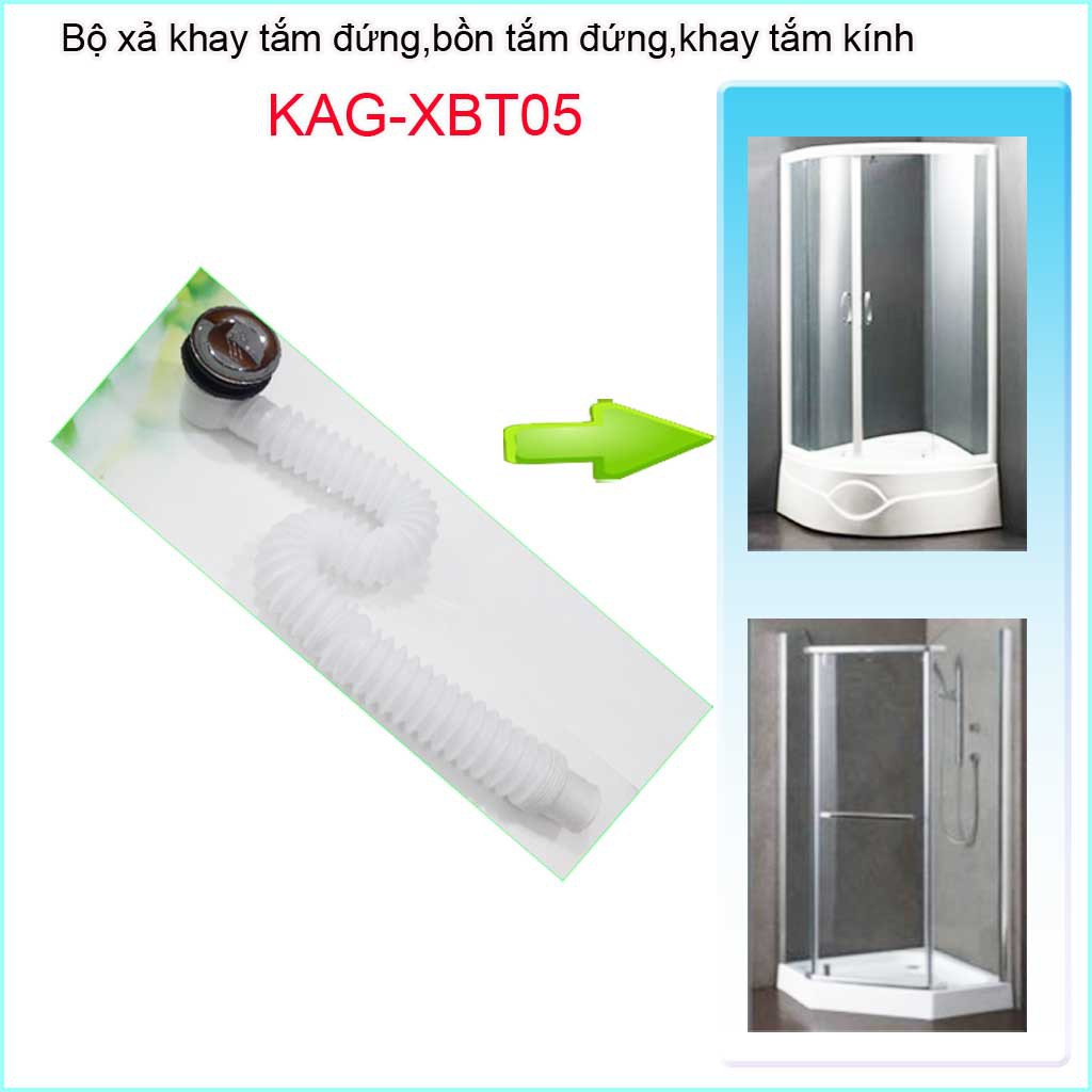 Xả bồn tắm đứng, xả bồn tắm kính KAG-XBT05