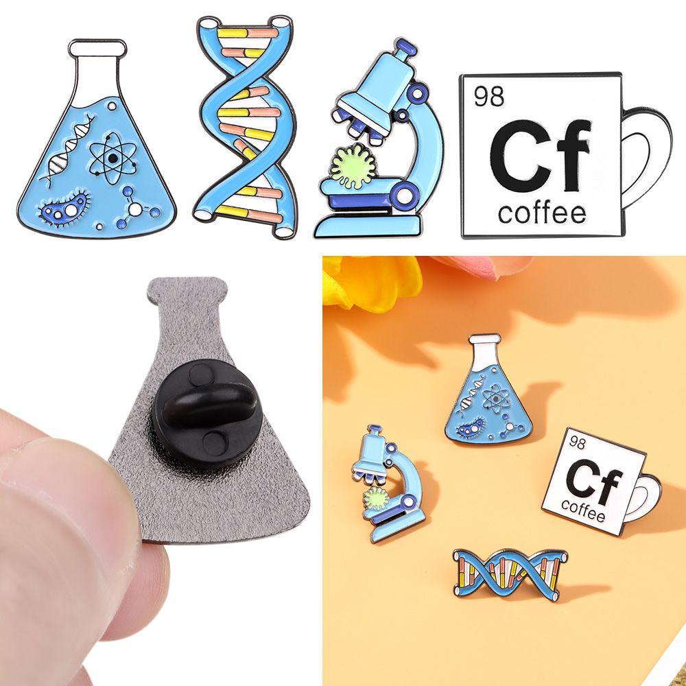 Ghim Cài Áo Tráng Men Phân Tử Hóa Học SOFTNESS Cho Ba Lô Túi Xách