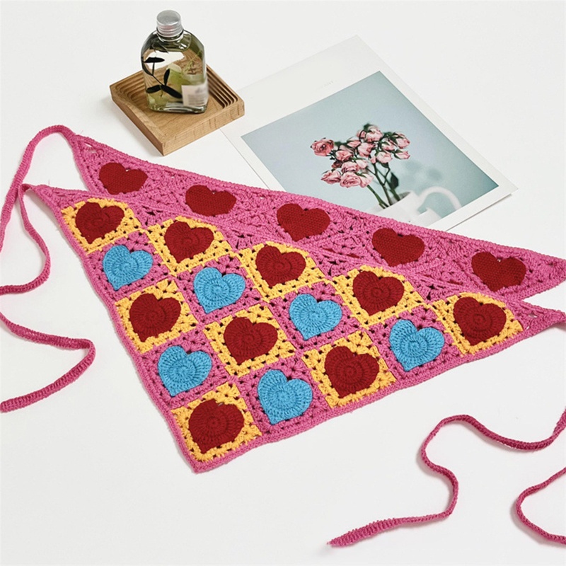 Băng Đô Co Giãn Hình Tam Giác Màu Sắc Phù Hợp Mùa Hè Cho Nữ