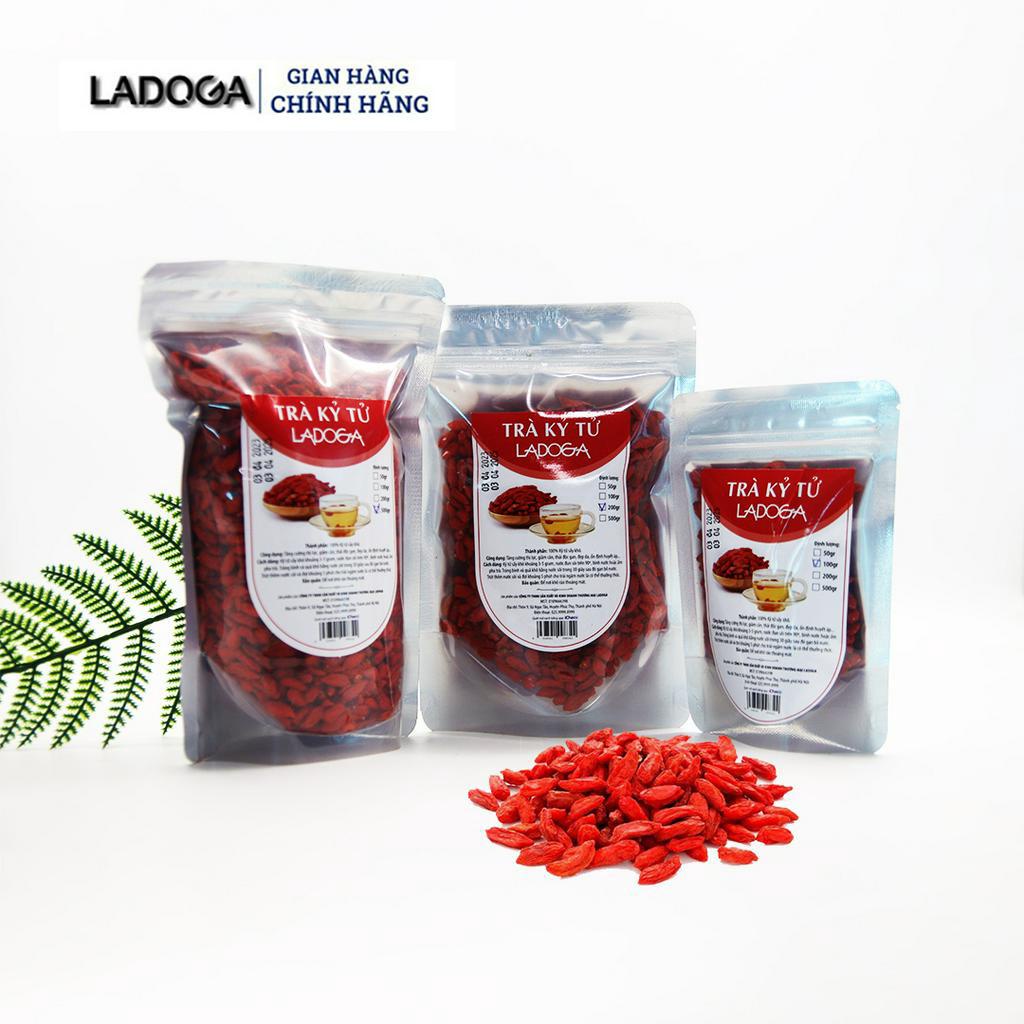 [50g dùng thử] Trà Kỷ Tử sấy khô LADOGA đóng túi 50 gam