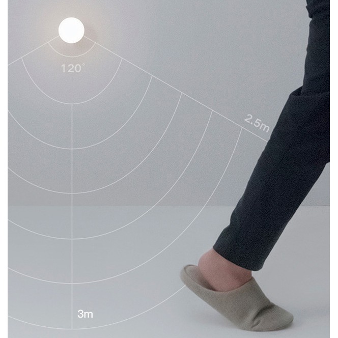 ĐÈN CẢM ỨNG TRÒN 1W SẠC PIN