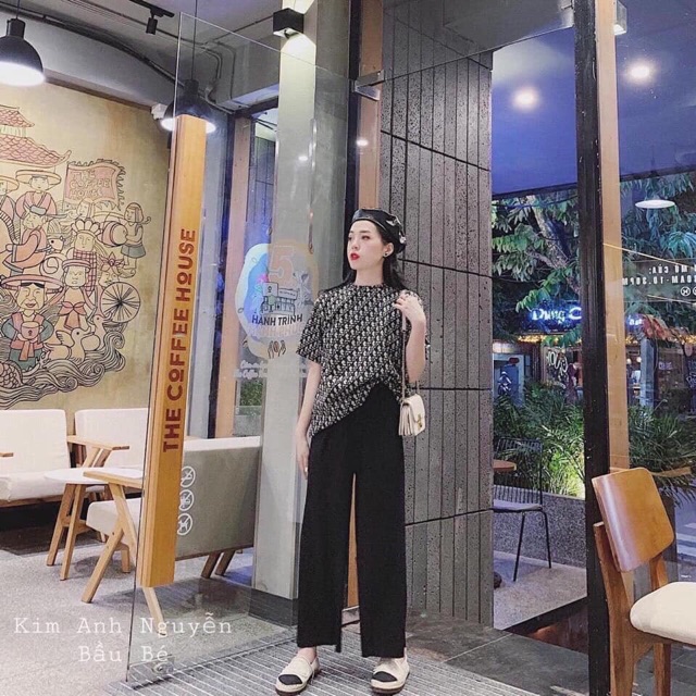 Quần Ống Rộng Tăm Cạp Chun freeship ảnh thật clip