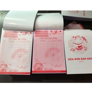 Hóa đơn mèo thần tài 2 liên A5/A6 dành cho các shop ( 100 tờ / cuốn)