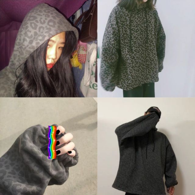 Áo hoodie ulzzang hoa báo cá tính 2019 KÈM 3 ẢNH THẬT CUỐI | BigBuy360 - bigbuy360.vn