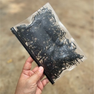 50GR_THUN CỘT TÓC ĐEN BẢNG VỪA