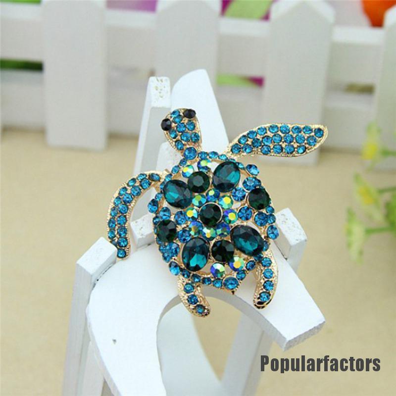 Ghim Cài Áo Hình Chú Rùa Thời Trang