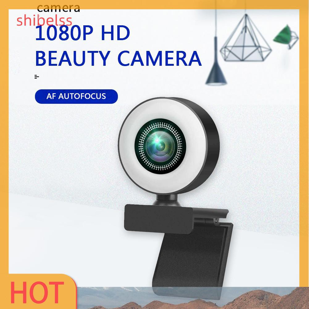 Webcam Shibelsss 1080p Hd Usb Có Micro Cho Pc / Phát Sóng Trực Tuyến