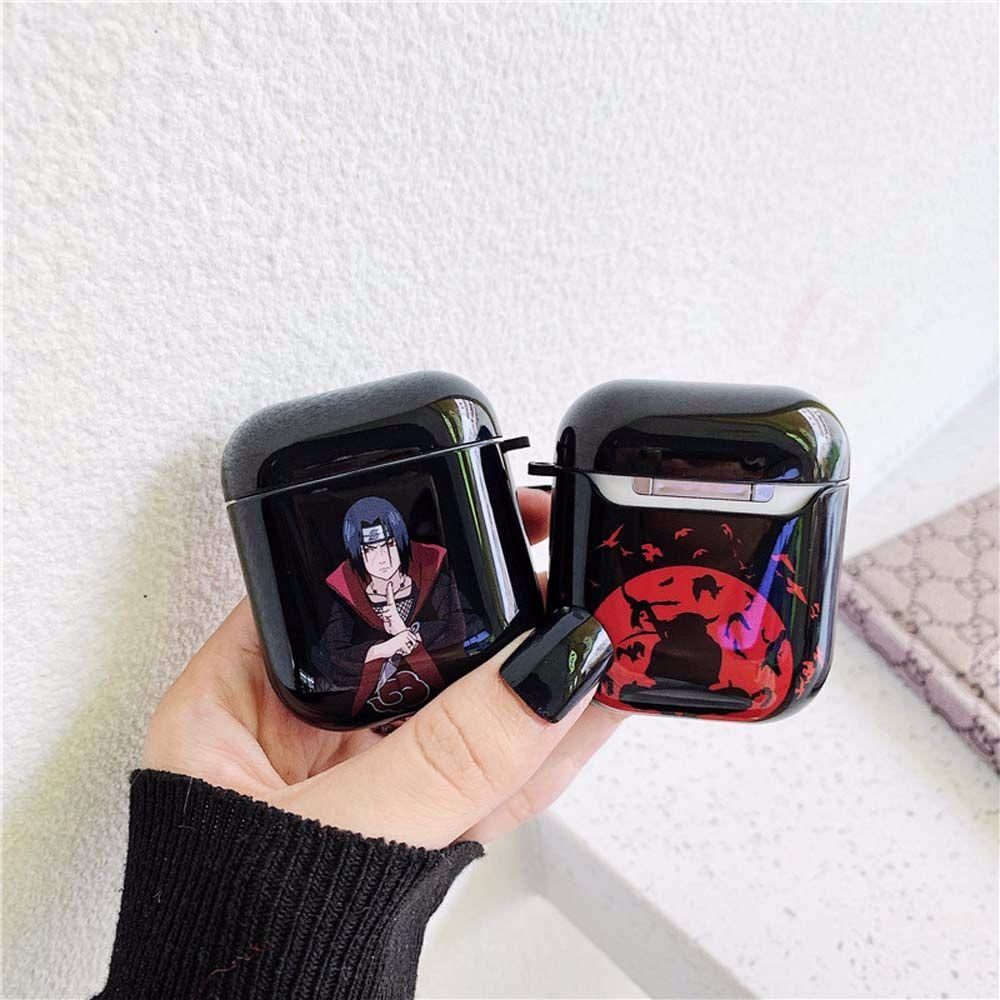 Vỏ Bảo Vệ Hộp Sạc Tai nghe không dây Airpods Bằng TPU Chống Sốc In Hình Anime Naruto