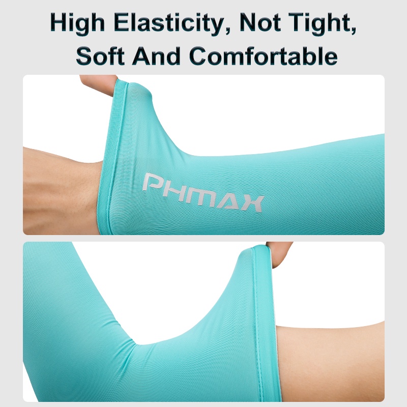 PHMAX Ống tay áo chống tia UV dùng khi đi xe đạp