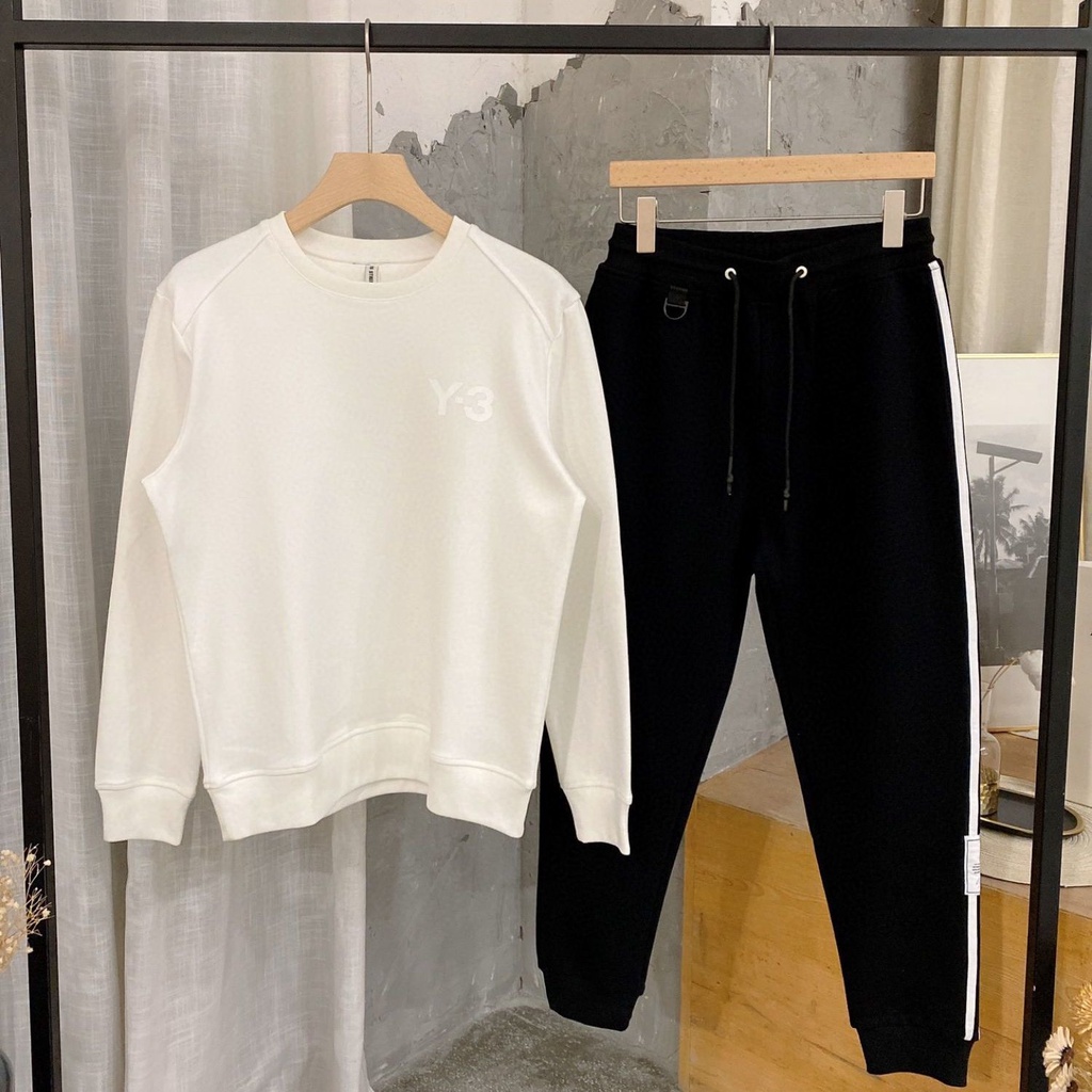 Set Đồ Thể Thao Dáng Rộng Phong Cách Hàn Quốc Cá Tính Cho Nam Nữ