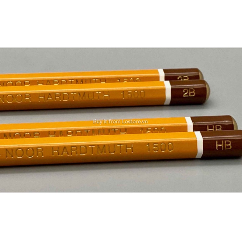 Chì Học Sinh /Chì Gỗ Vàng / Bút Chì Tiệp Các B/ Chì Koh I Noor 1500- 2B / Chì Mỹ Thuật / Bút Chì Hội Họa/ Chì Kỹ Thuật