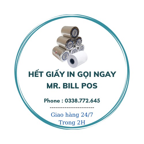 [Giá Siêu Rẻ] Giấy in hóa đơn/ in Bill K80*45 - Mr. BILL POS