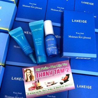 💦💦💦Bộ Kit Dưỡng Ẩm Laneige Water Bank Moisture Kit 💦💦💦