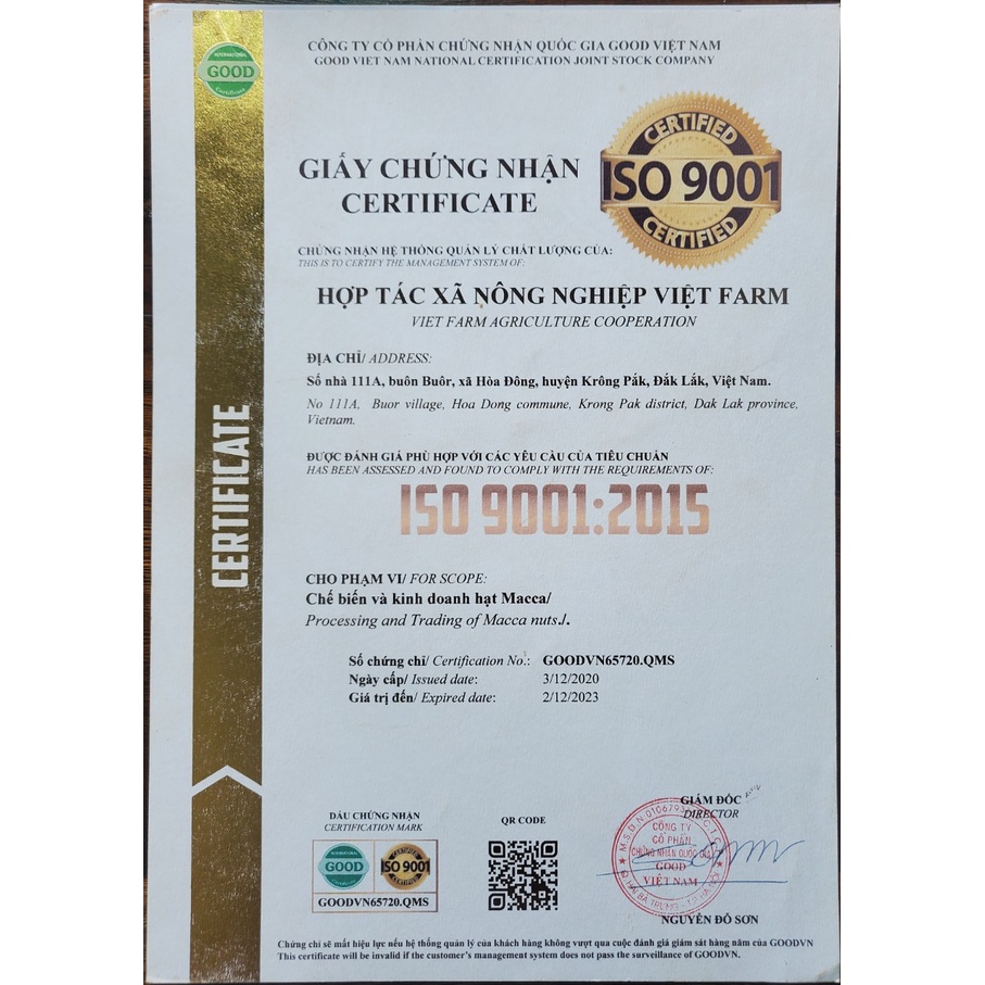 HẠT MACCA DAKLAK-1000GR