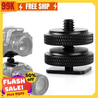 Phụ kiện khớp xoay tròn gắn camera hành trình, máy ảnh, điện thoại, vào chân đế máy ảnh