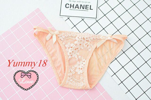 Quần chip ren sọc, dây hông đôi sexy