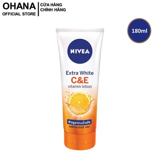 Sữa Dưỡng Thể Dưỡng Trắng Nivea Extra White C&E Vitamin Lotion 180ml - 84374