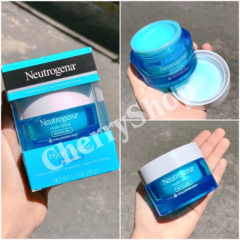 Dòng kem dưỡng cấp ẩm siêu bình dân Neutrogena Hydro Boost Gel Cream/Water Gel/Night Serum(48g)