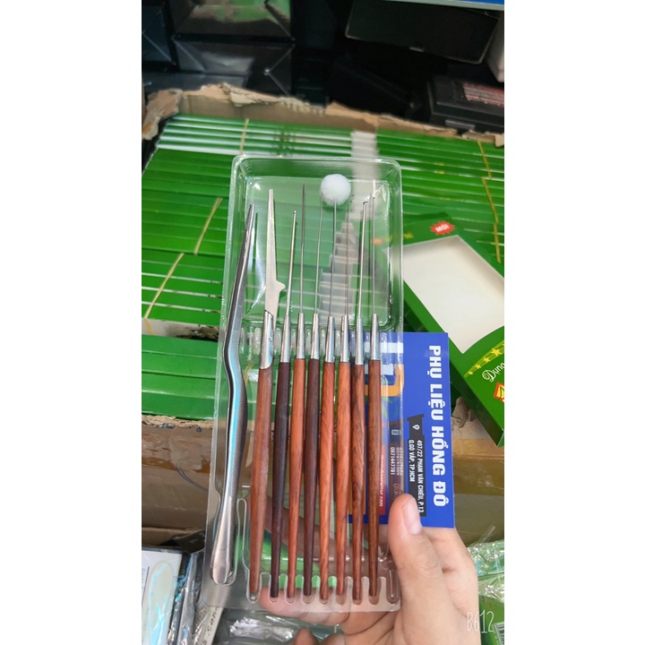 Bộ ráy tai cao cấp lâm uyên 9 món