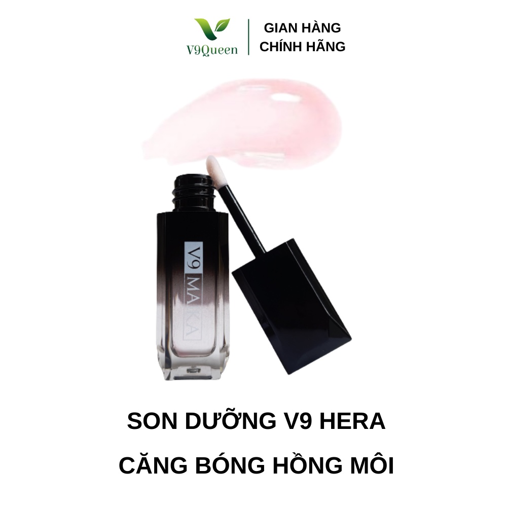 Son dưỡng bóng môi V9Queen giúp duy trì độ ẩm, sáng hồng Môi V9 Hera 5ml