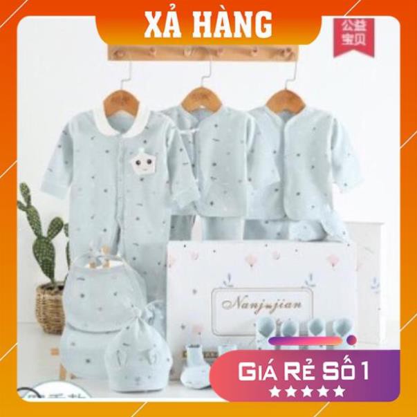 [FreeShip – Giá sập sản] Set đồ sơ sinh 16 chi tiết cho bé 0-10 tháng [ẢNH THẬT DO SHOP TỰ CHỤP]