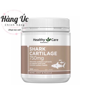 SỤN VI CÁ MẬP HEALTHY CARE - Hỗ trợ và duy trì sức khoẻ xương khớp ( Mẫu Mới )