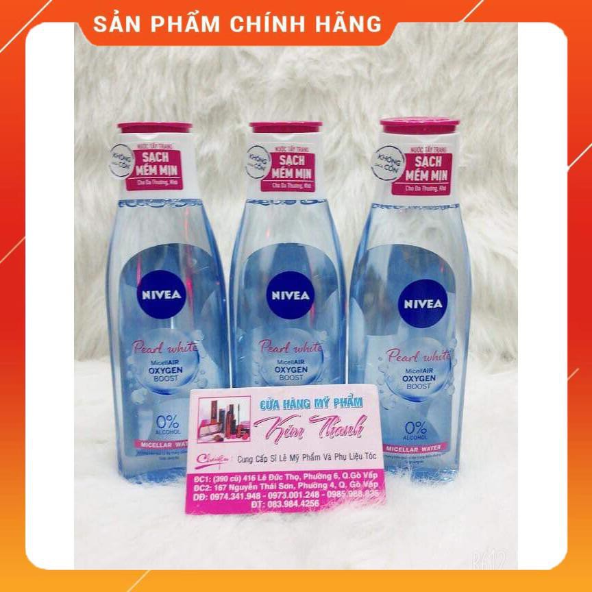 Nước Tẩy Trang Nivea Acne Care Make Up Clear Micellar Water (200ml)