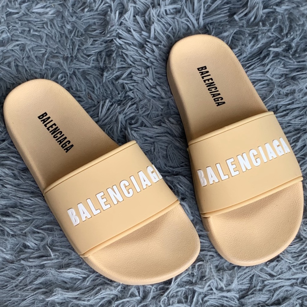 [Free Ship] Dép Balen quai ngang Các màu đen, trắng, be, xanh, xám H2T STORE