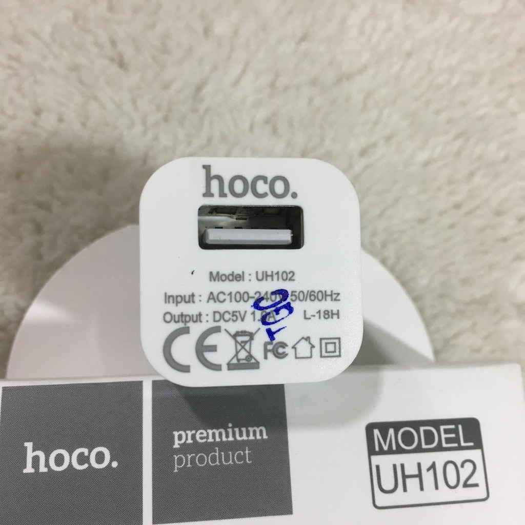 Cốc sạc Hoco Iphone UH102