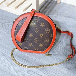 [Túi_Xinh] Túi L V tròn cao cấp, túi đeo chéo, túi thời trang