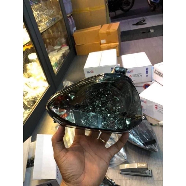 đemi ,đuôi đèn , pha đèn khói appi