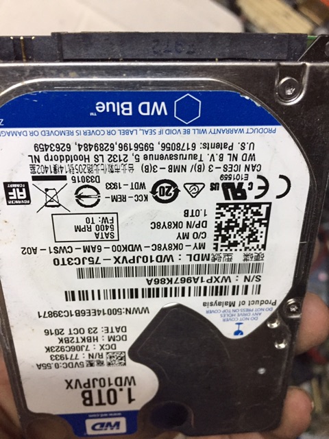 Ổ Cứng Hdd Laptop Sata 1T Sức khỏe GOOD