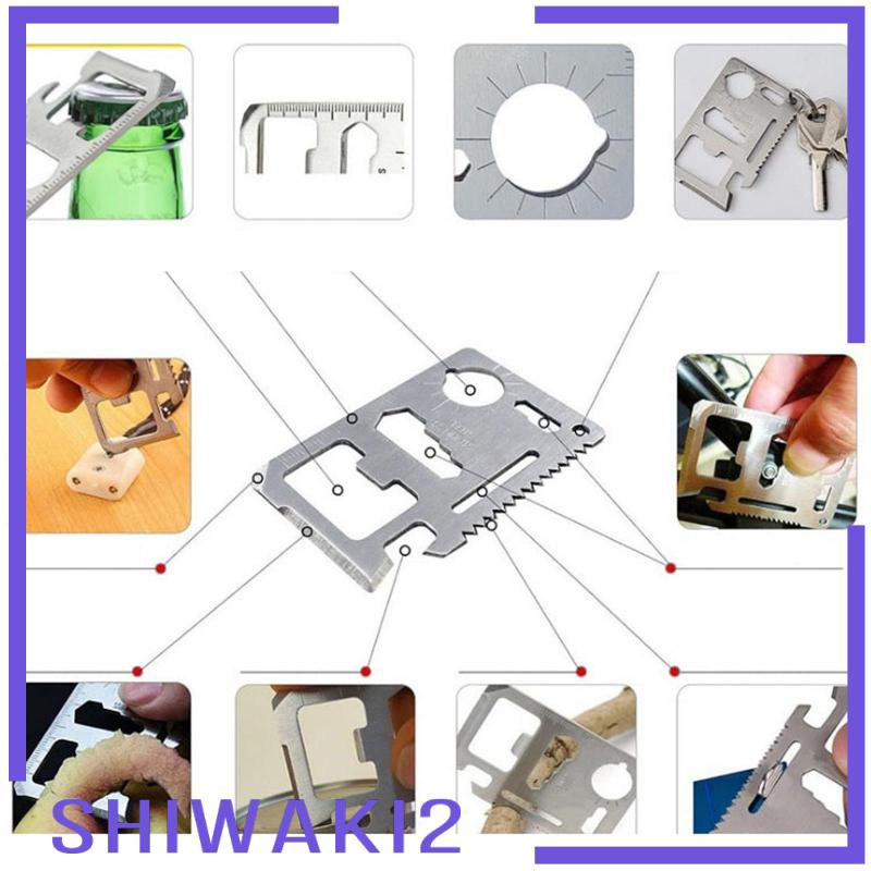 Bộ Dụng Cụ Sinh Tồn Ngoài Trời Shiwaki2 Sos