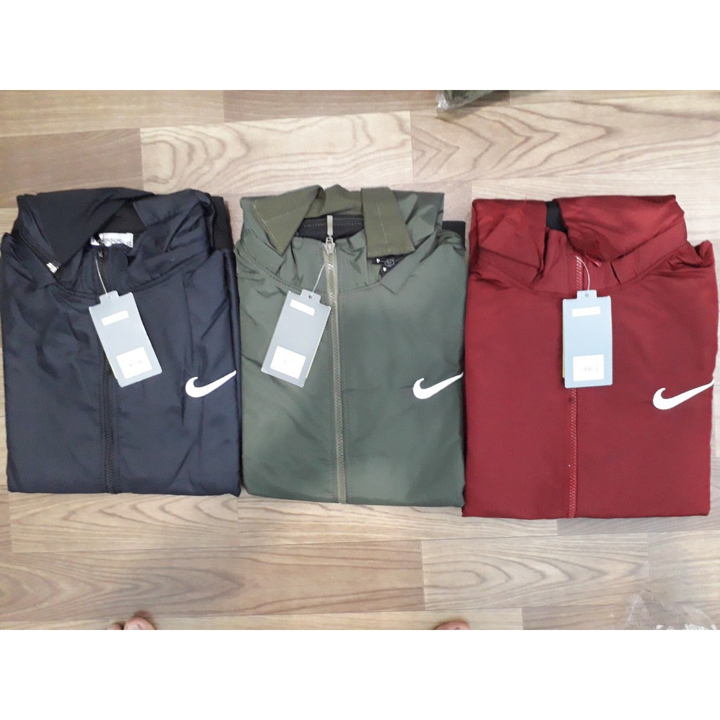 Áo khoác cặp dù phối hai màu rêu trắng đen trắng hàng đẹp - M104