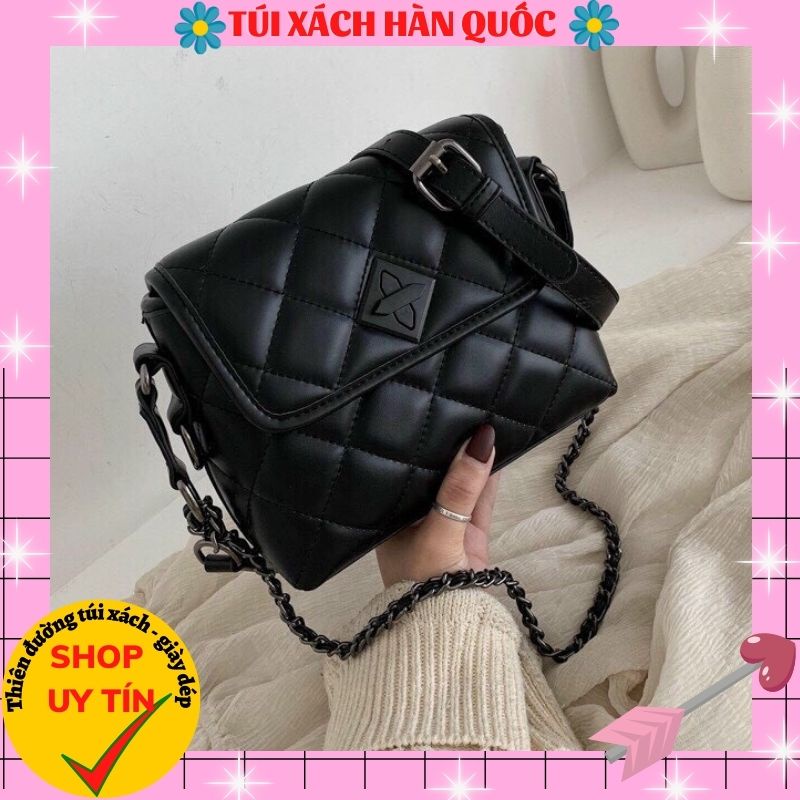 Túi Đeo Chéo Nữ Cực Chất Da Cao Cấp Phong Cách Hàn Quốc Thời Trang Sinh Viên HQ417