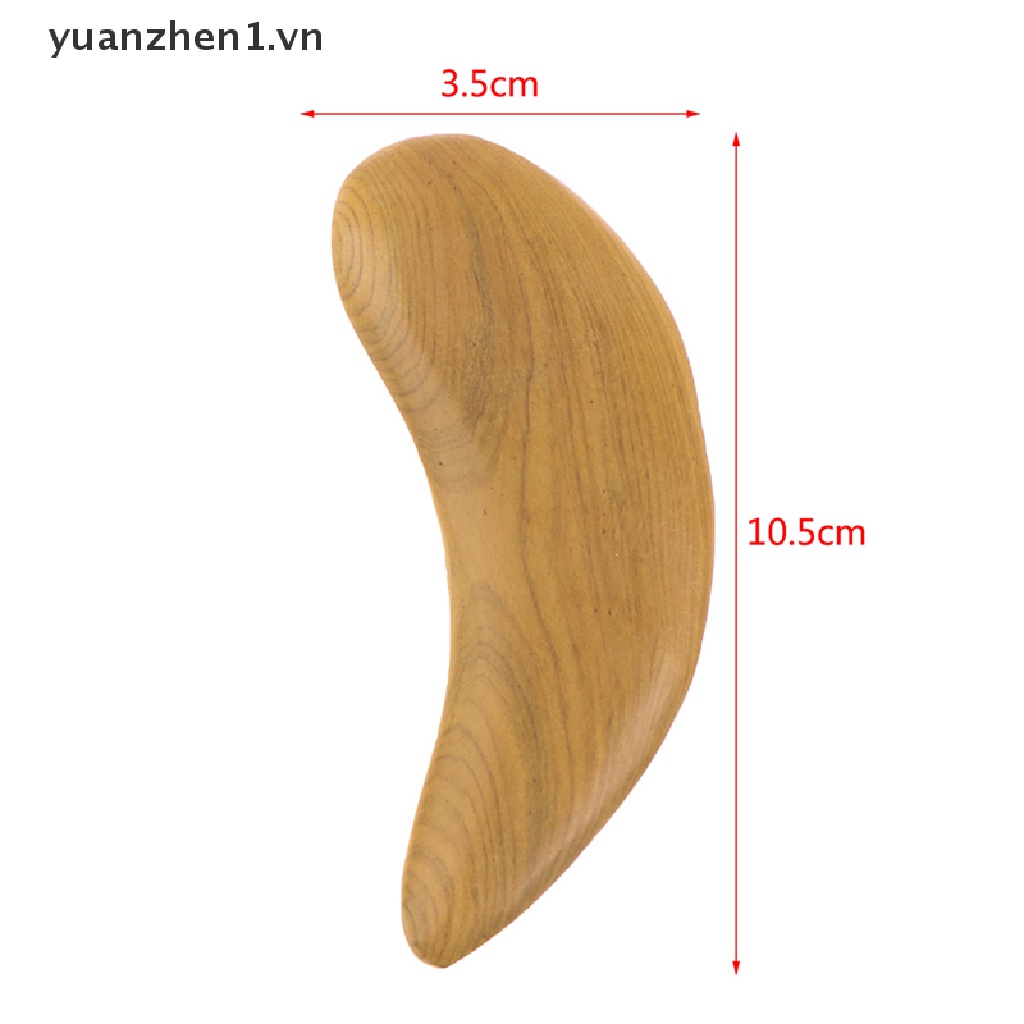[Hàng mới về] Bảng cạo gua sha bằng gỗ mát xa vét sâu kinh tuyết chăm sóc sức khỏe cho mặt và mắt