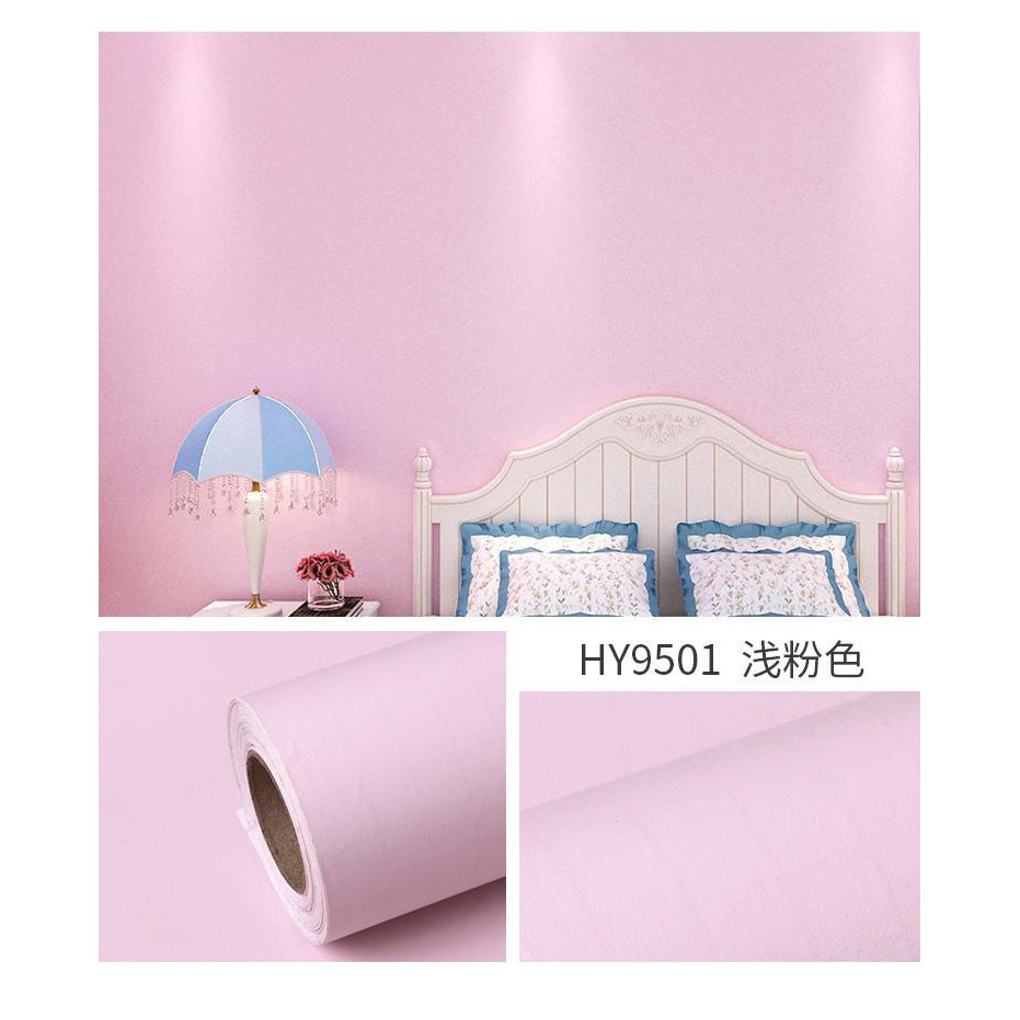 Giấy dán tường màu be  nhám  màu pastel sẵn keo cuộn dài 10m khổ rộng 45cm | BigBuy360 - bigbuy360.vn